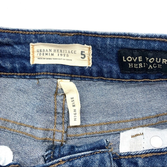 Urban Heritage high-rise distressed jean short (size 5 Junior/medium) - Picture 9 of 9